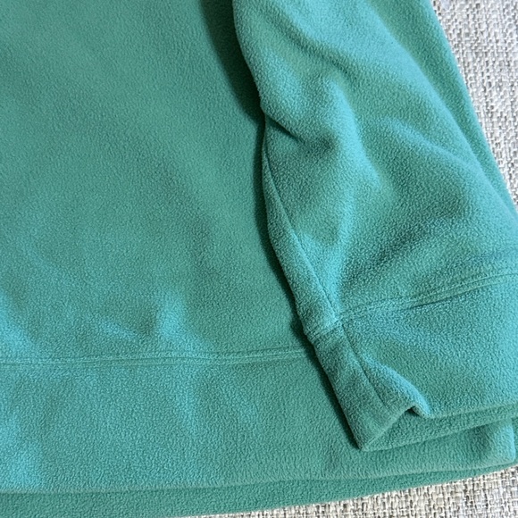 Talbots Fleece Turtleneck Neck Pullover Turquoise Plus Size 2X Cozy Winter Top - Picture 7 of 13